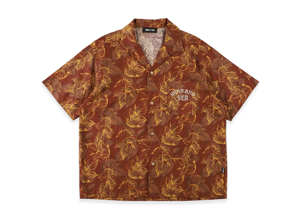 WIND AND SEA Aloha Logo SS Shirt "Orange"
