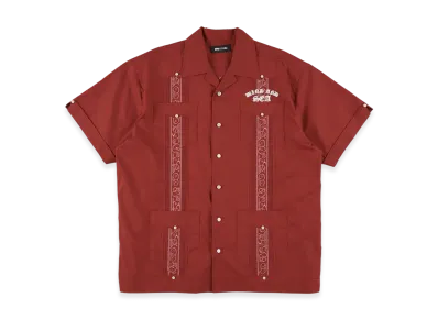 WIND AND SEA Logo Cuba SS Shirts "Red"