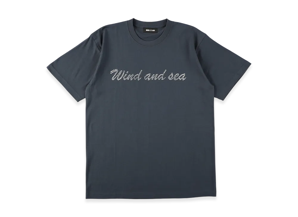 WIND AND SEA Studs Logo SS Tee "Blue"