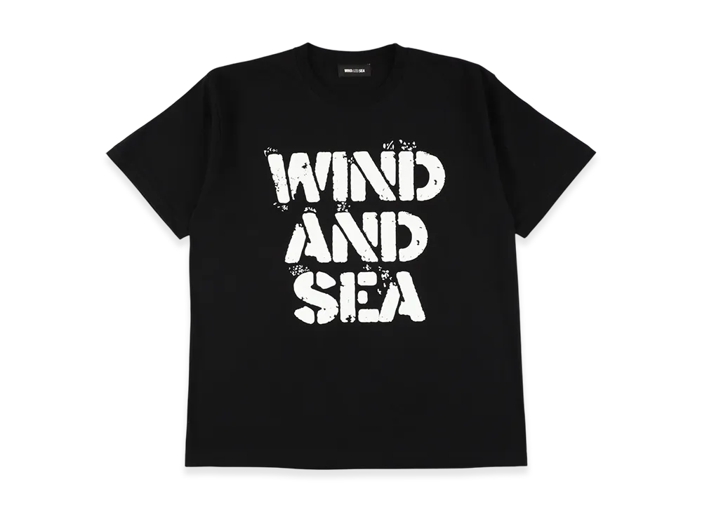 WIND AND SEA Spray Logo SS Tee "Black"