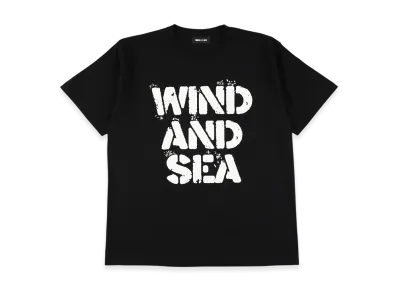 WIND AND SEA Spray Logo SS Tee "Black"