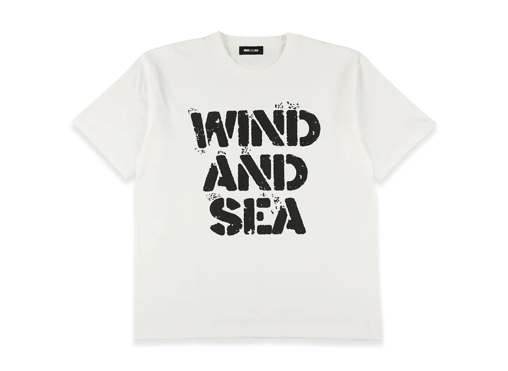 WIND AND SEA Spray Logo SS Tee "White"