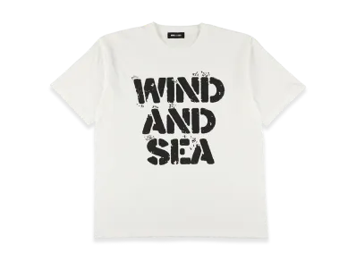 WIND AND SEA Spray Logo SS Tee "White"