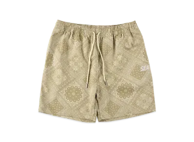 WIND AND SEA Paisley Pattern Short "Beige"