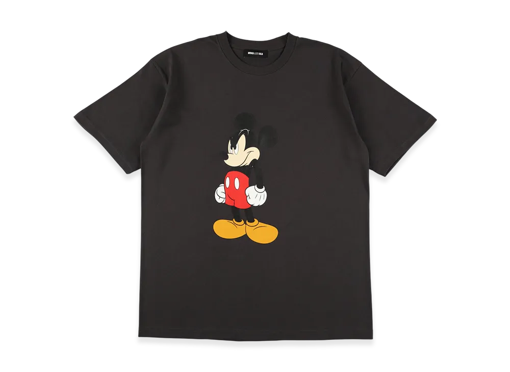 WIND AND SEA Mickey Angry SS Tee "Black"