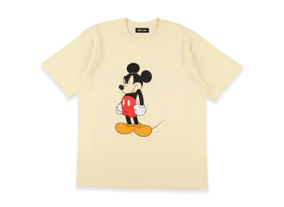 WIND AND SEA Mickey Angry SS Tee "Ivory"