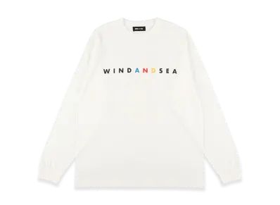 WIND AND SEA Mickey LS Tee "White"