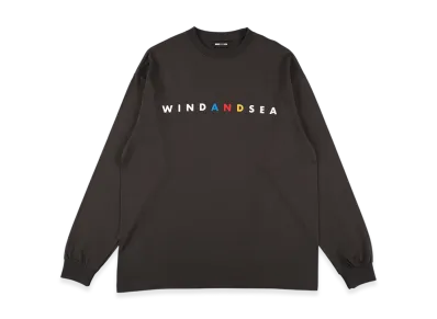 WIND AND SEA Mickey LS Tee "Black"