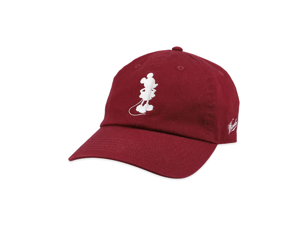 WIND AND SEA Mickey Silhouette Cap "Red"