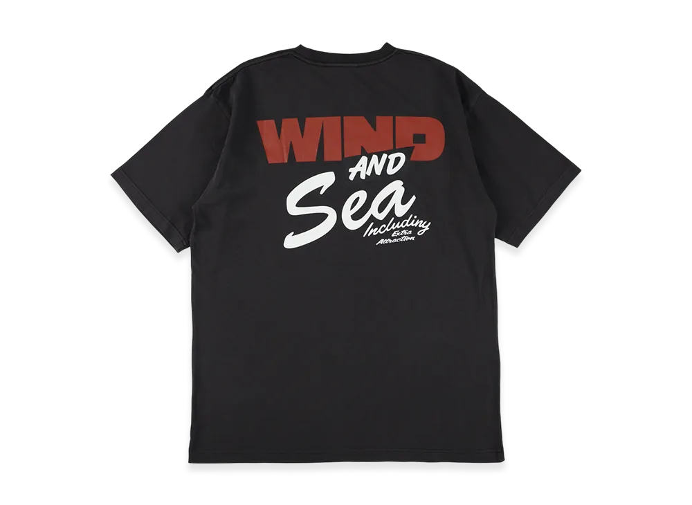 WIND AND SEA Great America S/S Tee "Black"