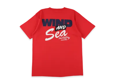 WIND AND SEA Great America S/S Tee "Red"
