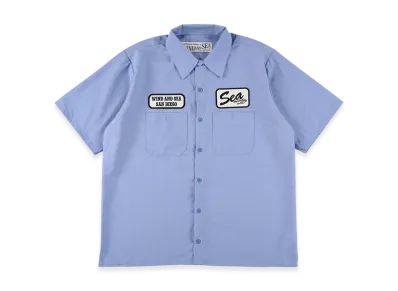 WIND AND SEA Great America S/S Shirt "Blue"