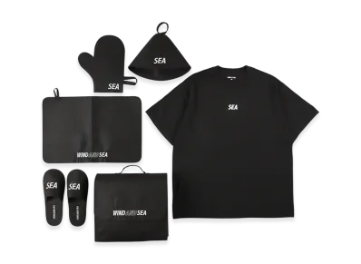 WIND AND SEA Sauna Set "Black"
