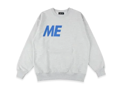 WIND AND SEA 80S Hot Crew Neck Sweatshirt "Ash"