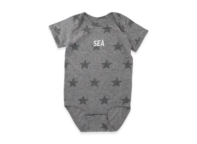 WIND AND SEA Baby Rompers "Gray"