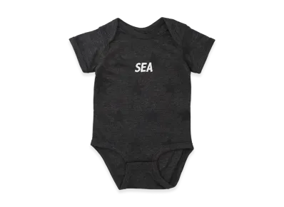 WIND AND SEA Baby Rompers "Black"