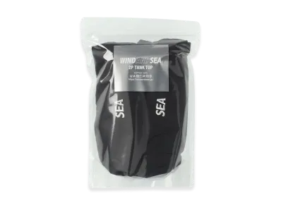 WIND AND SEA 2P tank top "Black"