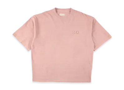 WIND AND SEA Cozy S/S Tee "Pink/Gray"