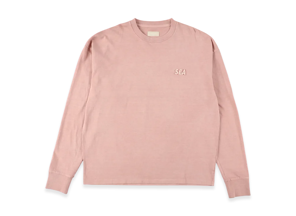WIND AND SEA Cozy L/S Tee "Pink/Gray"
