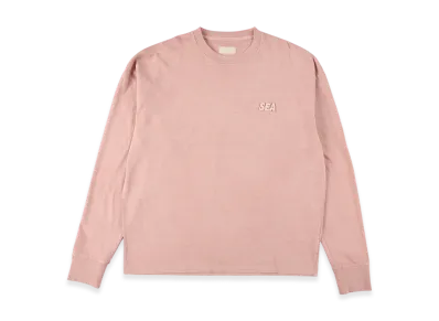 WIND AND SEA Cozy L/S Tee "Pink/Gray"