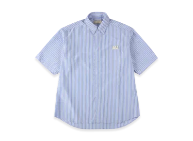 WIND AND SEA Cozy Stripe S/S Shirt "Blue"