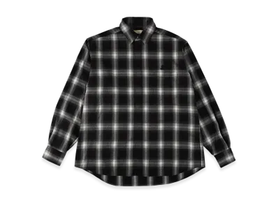 WIND AND SEA Cozy Check Shirt "Gray"