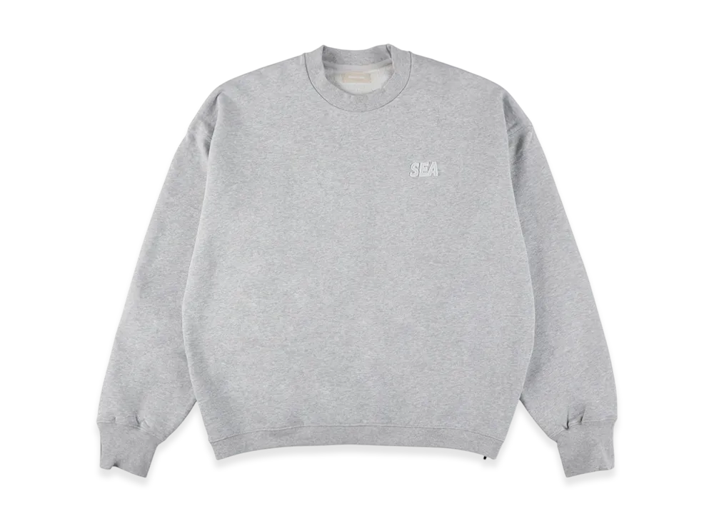 WIND AND SEA Cozy Crewneck Sweatshirt "Heather/Gray"