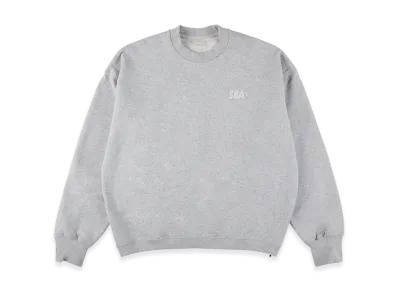 WIND AND SEA Cozy Crewneck Sweatshirt "Heather/Gray"