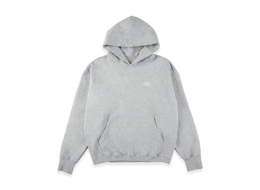 WIND AND SEA Cozy Hooded Sweatshirt "Heather/Gray"
