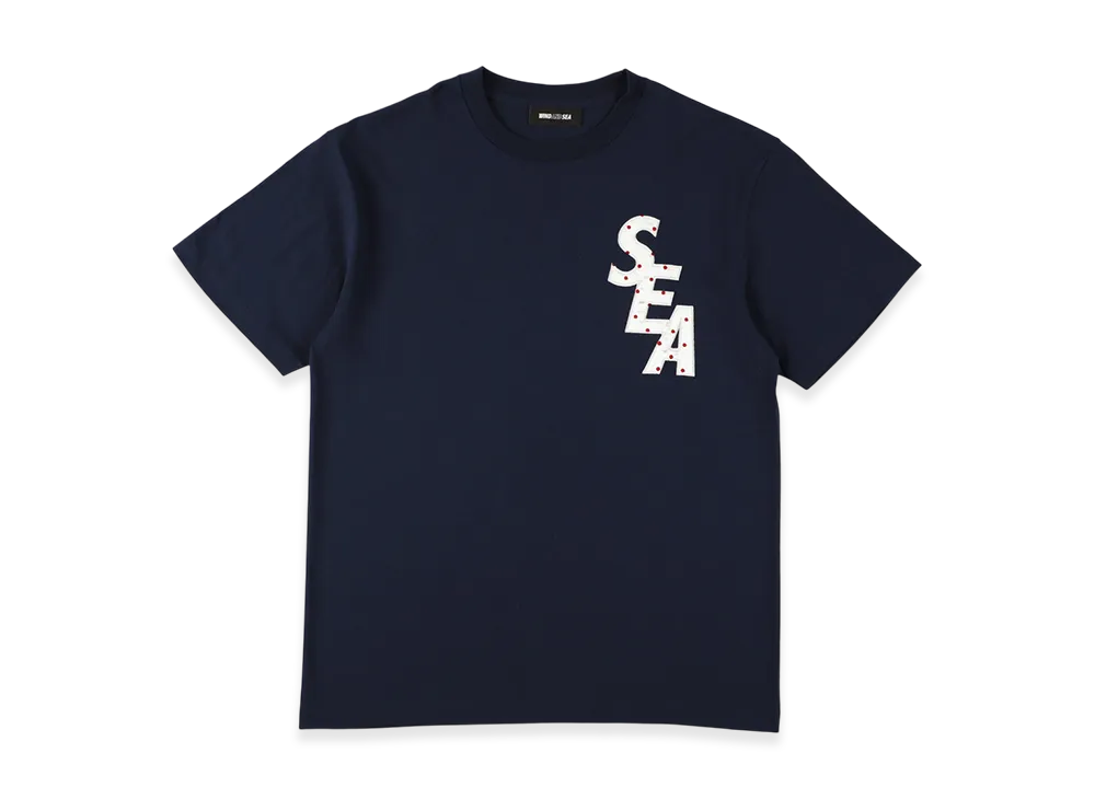 WIND AND SEA Dot Sea S/S Tee "Navy"