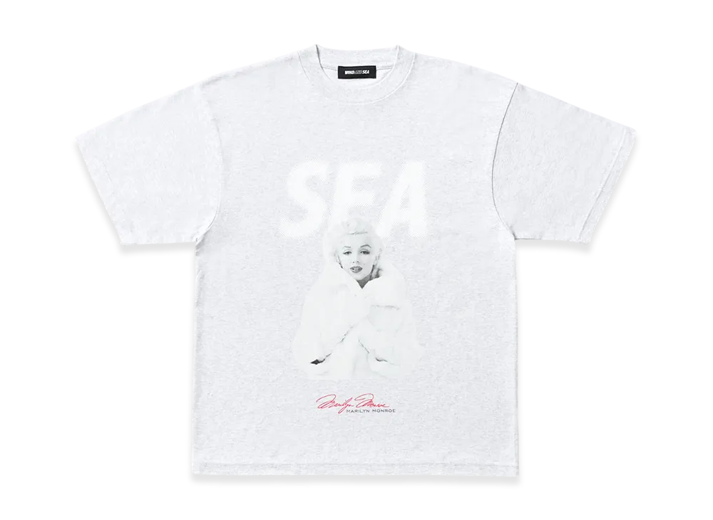 WIND AND SEA Marilyn Monroe Winter S/S Tee "Gray"