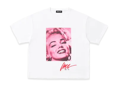WIND AND SEA Marilyn Monroe Face S/S Tee "White"