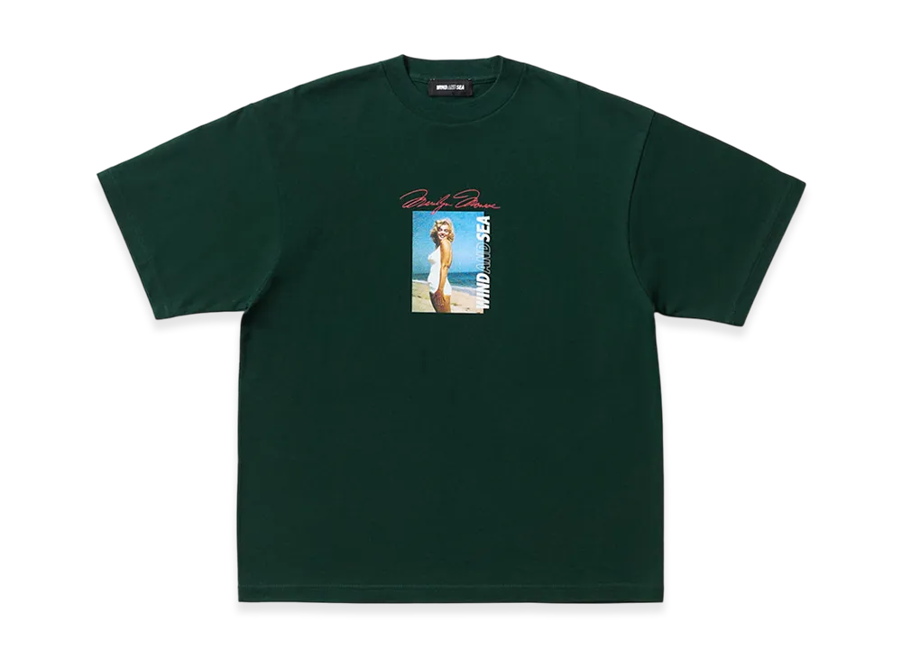 WIND AND SEA Marilyn Monroe Beach S/S Tee "Green"