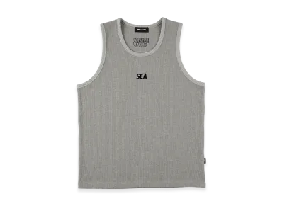 WIND AND SEA Waffle Tank Top "Gray"