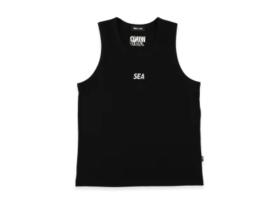 WIND AND SEA Waffle Tank Top "Black"