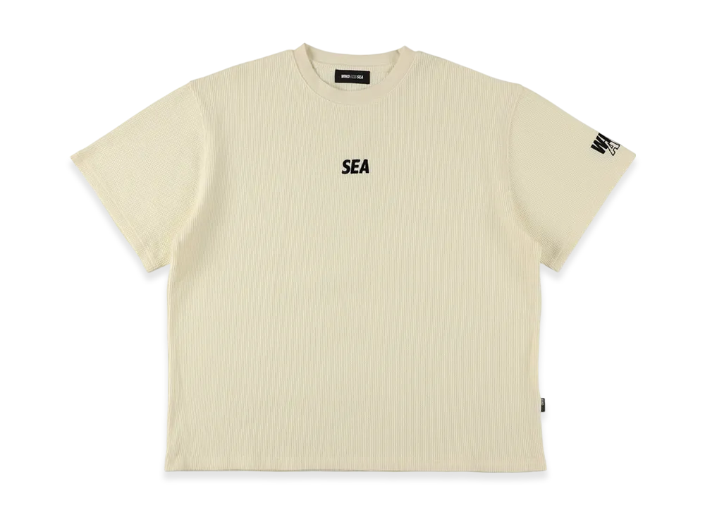 WIND AND SEA Waffle S/S Tee "Off White"