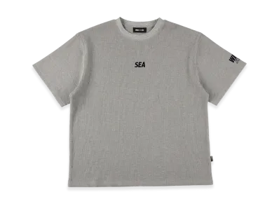 WIND AND SEA Waffle S/S Tee "Gray"