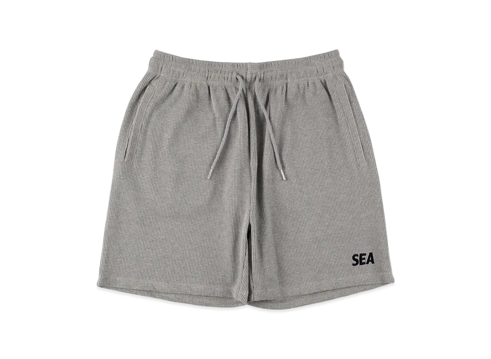 WIND AND SEA Waffle Shorts "Gray"