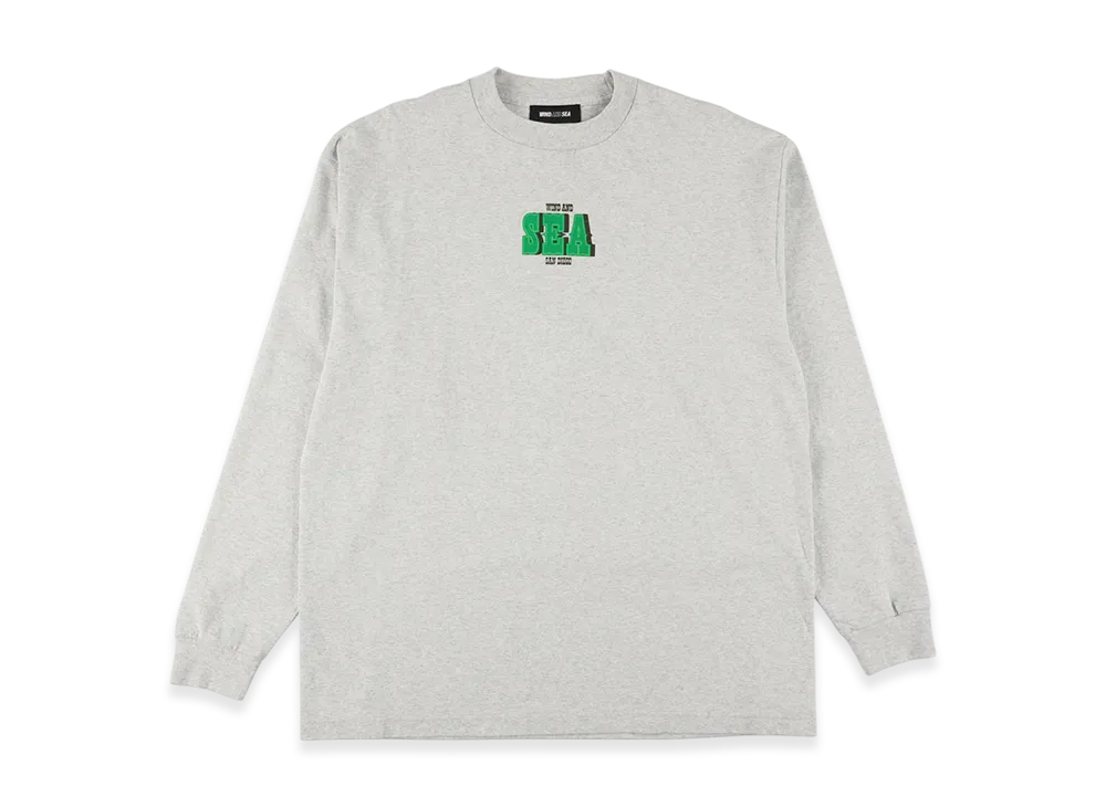 WIND AND SEA San Diego L/S Tee "Ash"