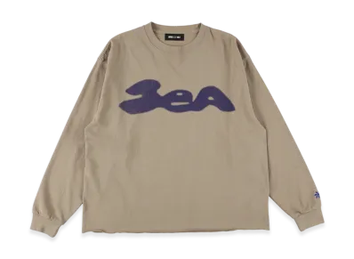 WIND AND SEA Heptagon Logo L/S Tee "Beige"