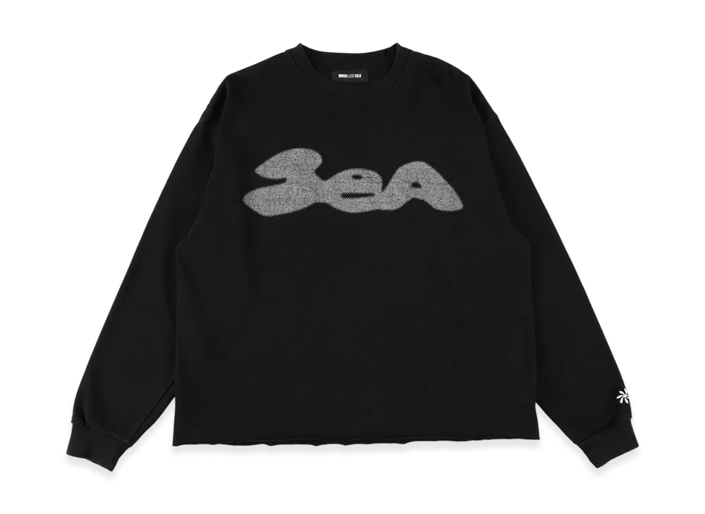WIND AND SEA Heptagon Logo L/S Tee "Black"