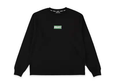 WIND AND SEA Front Logo L/S Tee "Black"