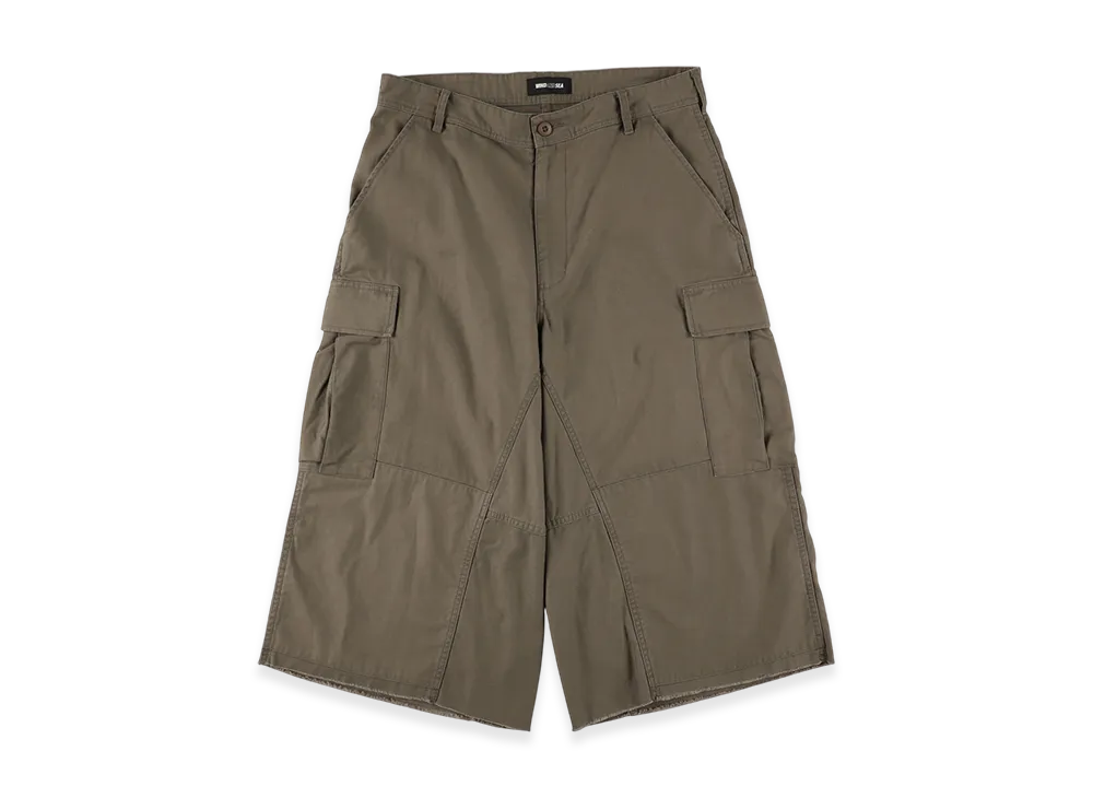 WIND AND SEA Cut Off Military Pant "Khaki"