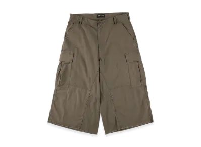 WIND AND SEA Cut Off Military Pant "Khaki"