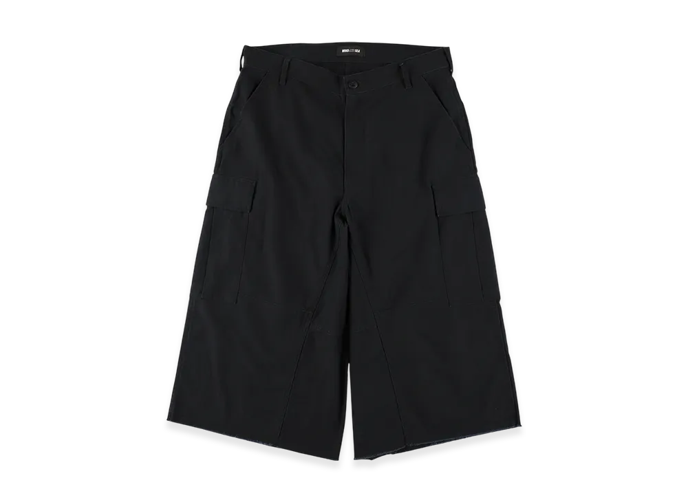 WIND AND SEA Cut Off Military Pant "Navy"