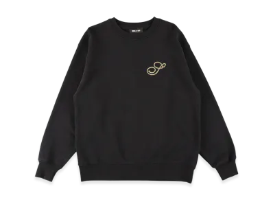 WIND AND SEA Anchor Crewneck Sweatshirt "Black"