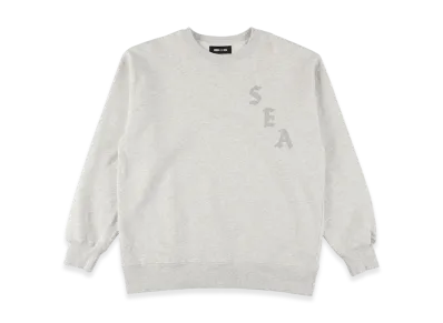 WIND AND SEA Vertical SEA Crewneck Sweatshirt "Ash"