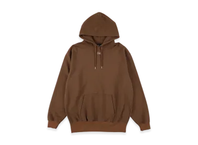 WIND AND SEA Back Print Hooded Sweatshirt "Brown"