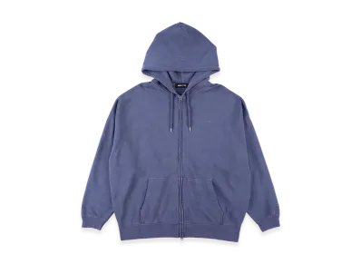 WIND AND SEA Circle Logo Zip Up Sweatshirt "Blue"