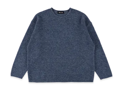 WIND AND SEA Hand Knitted Sweater "Blue"
